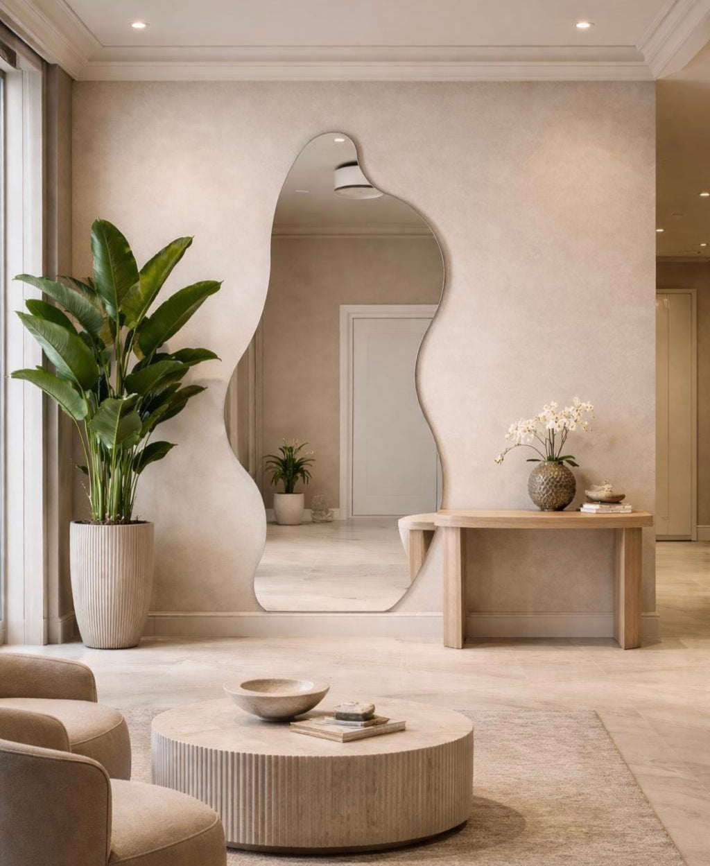 Breezy Full Length Wall Mirror