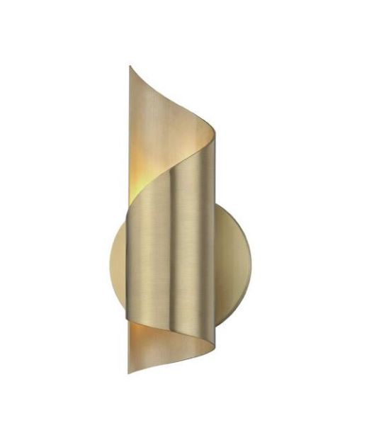 Gold Wall Sconce, Wall Sconce, Sconce Lighting, Mid Century Sconce, Modern Sconce,Metal Wall Sconce  Globe Wall Sconce