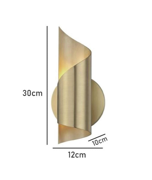 Gold Wall Sconce, Wall Sconce, Sconce Lighting, Mid Century Sconce, Modern Sconce,Metal Wall Sconce  Globe Wall Sconce