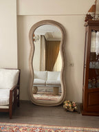 Veloure Wavy Fabric Mirror