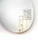Full Length Mirror, Tall Wall Mirror, Asymmetric Full Body Mirror, Large Wall Mirror, Bedroom Wavy Mirror, Asymmetrical Irregular Mirror